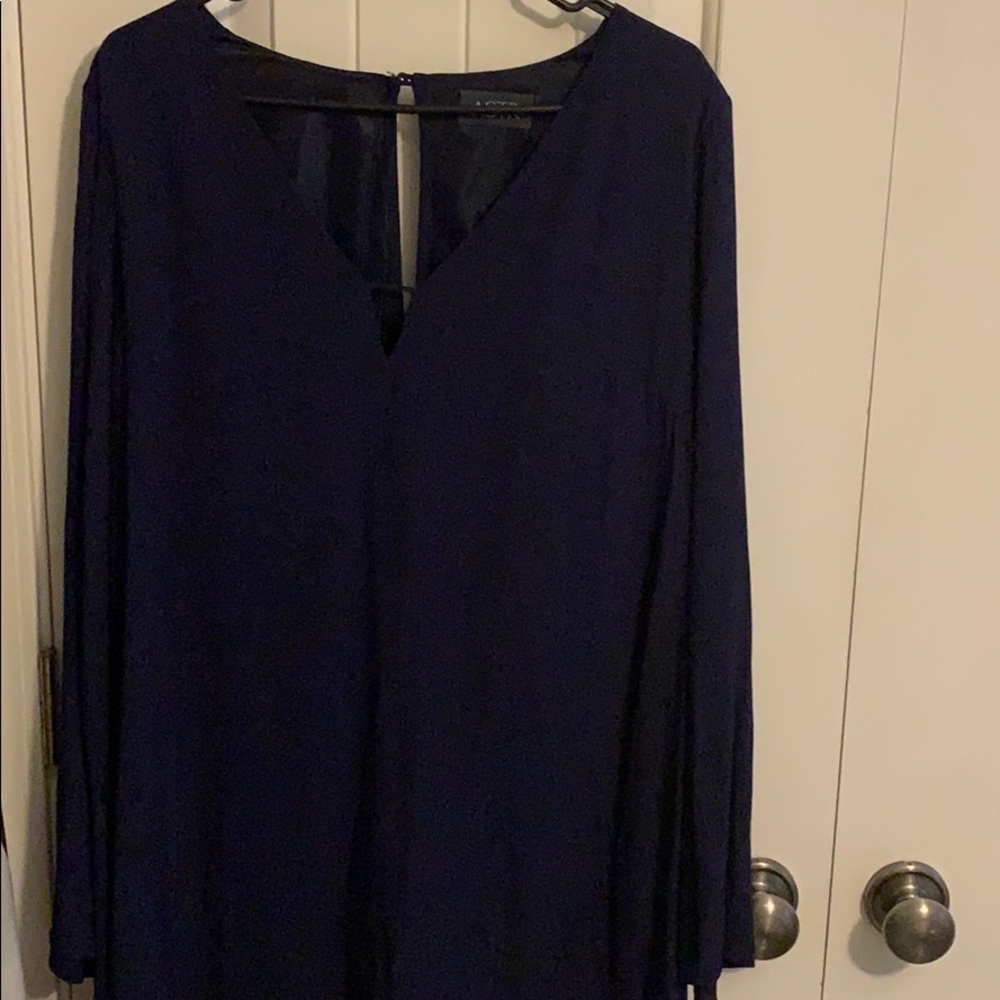 ASTR navy dress